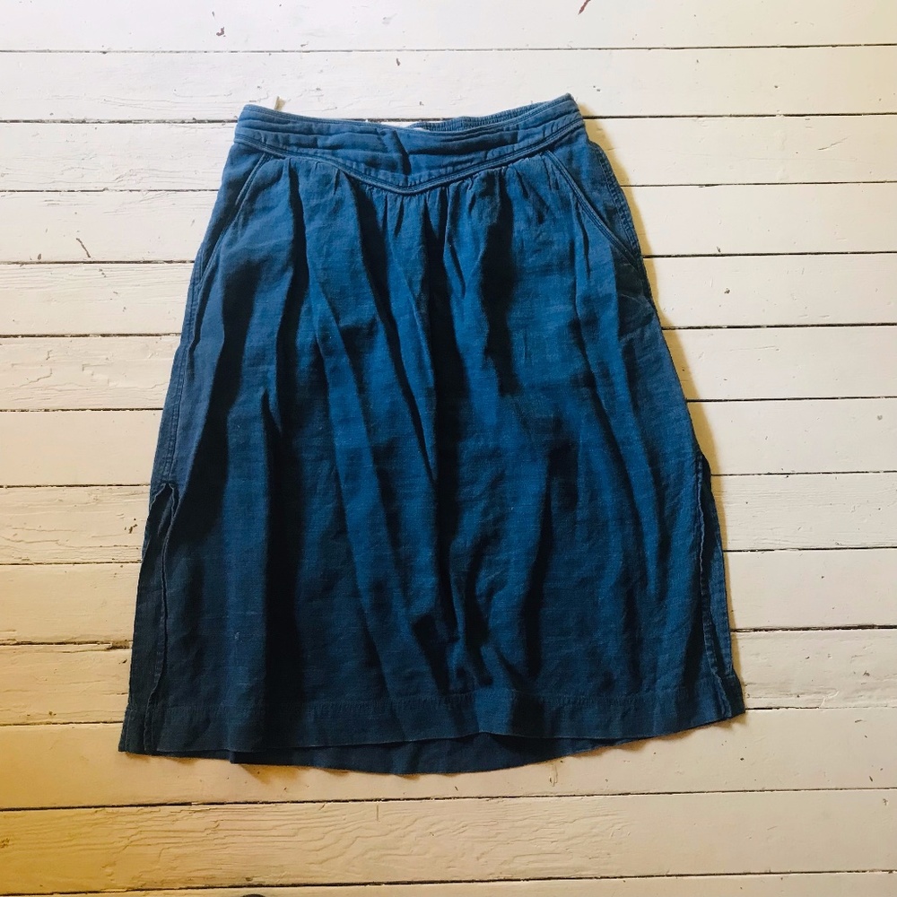 Wilfred Denim Vivienne Skirt w/ Pockets